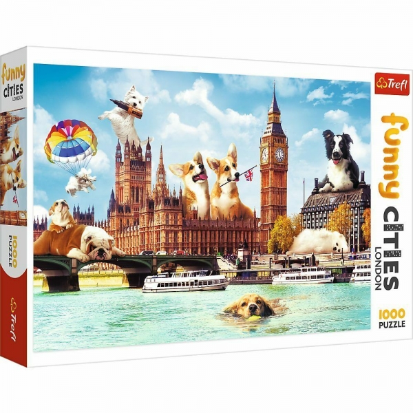 Trefl Puzzle 1000 Teile Funny Cities London